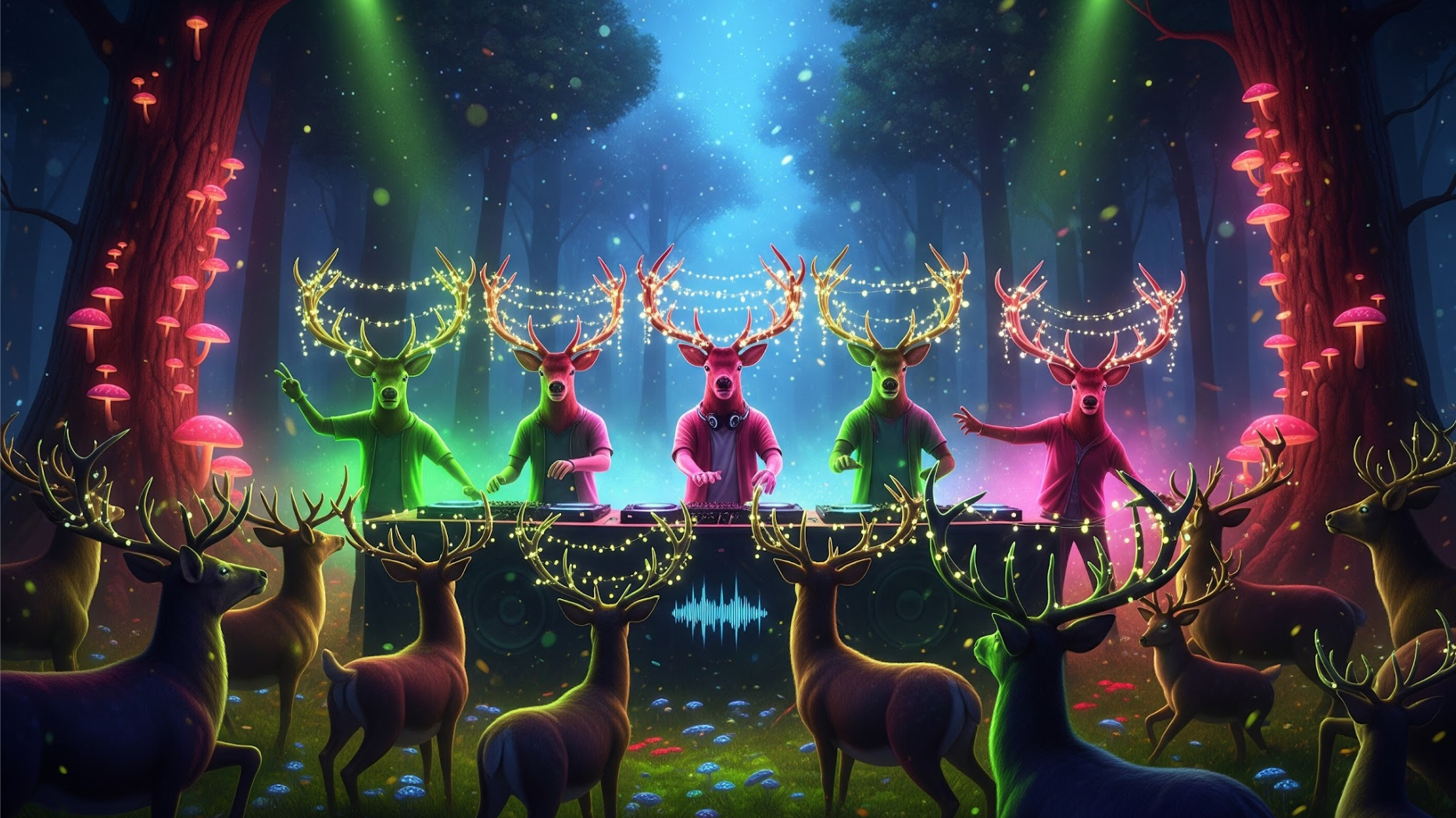 목마른 사슴들 팀 사진